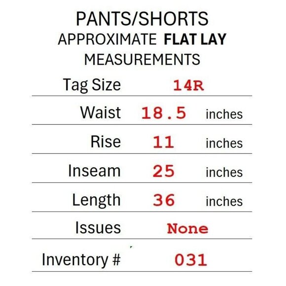 Old Navy HARPER Ladies 14R Pants Mid Rise Cropped Pants Pinstriped Blue White - Picture 10 of 10